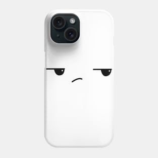 Cute Kawaii Anime Sulky Face Mouth Phone Case