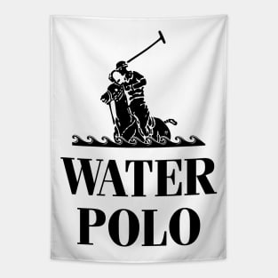 Water Polo - black Tapestry