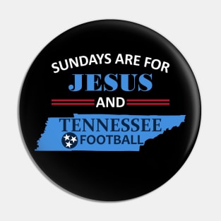 Tennessee Pro Football - Classic Sundays Pin