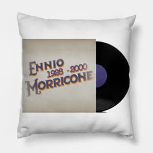 RETRO VINYL ENNIO MORRICONE Pillow