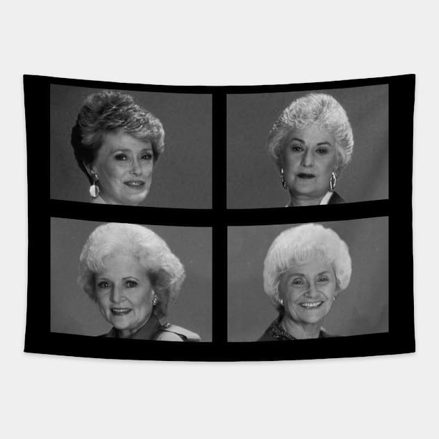 The Golden Girls Tapestry by valentinahramov