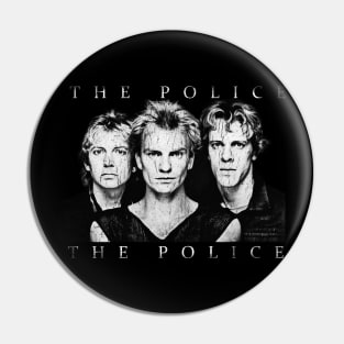 Retro The Police Pin