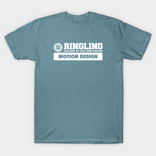 Disover Ringling College - Motion Design Wordmark - Ringling College Of Art And Design - T-Shirt