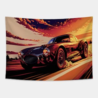 fast cars Tapestry