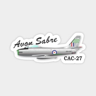 CAC-27 Avon Sabre Magnet