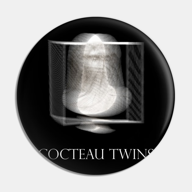Cocteau Twins 80s Original Retro Tribute Artwork Design Pin by DankFutura