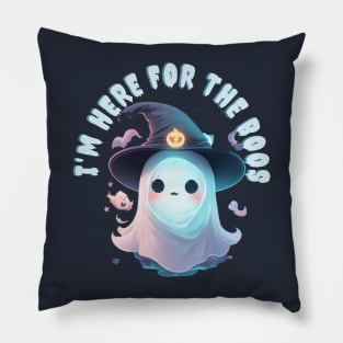 cute ghost boo Pillow