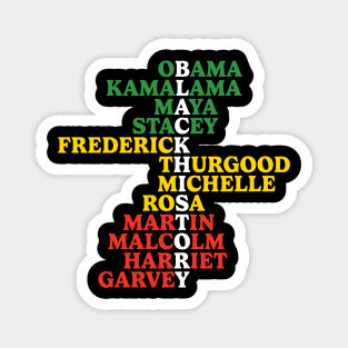 Black History Month - Black History Pride Magnet