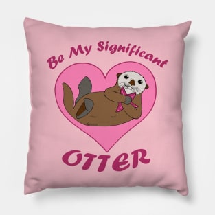 Significant Otter Pillow