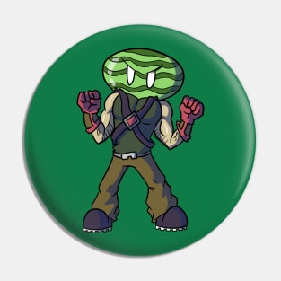 Melonhead Pin