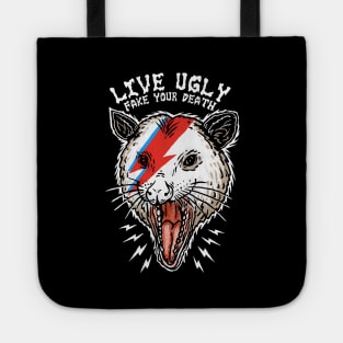 live ugly fake your death Tote