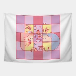 Gossip Girls Tapestry