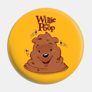 Willy the poop Pin