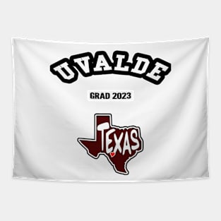 🤠 Uvalde Texas Strong, Graduating 2023, Texas Map, School Spirit Tapestry