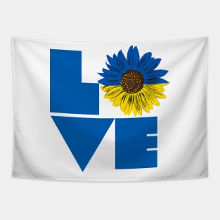 Show your LOVE for Ukraine Tapestry