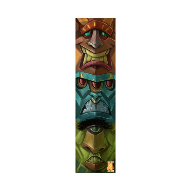 totems by Narizamavizca