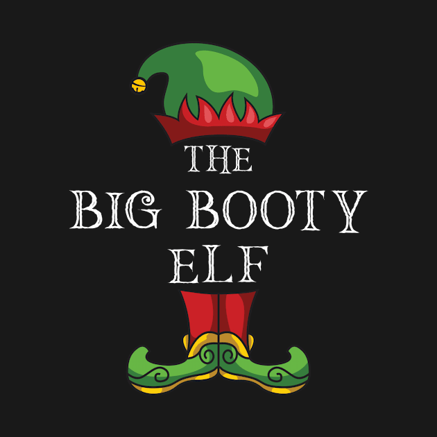 The Big Booty Elf Matching Family Christmas Pajama by Sackun