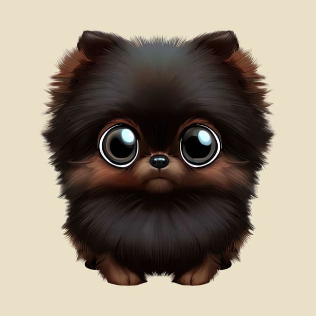 The Pomeranian Pal by Art By Mojo