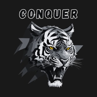 Tiger motivational quote gym T-Shirt