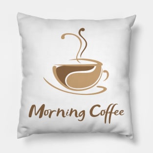 Morning Coffee Pillow