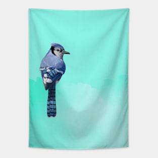 Bird blue Tapestry