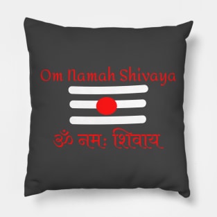 Om Namah Shivaya Tilak Pillow