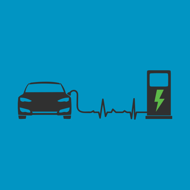 10 Things You Should Know About Electric Cars (Dark Text) by Fully Charged Tees