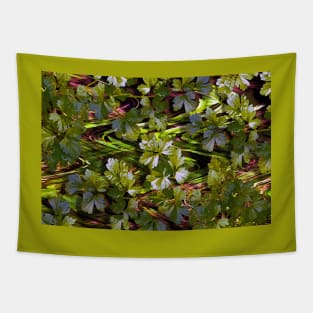 Abstract Parsley Composition Tapestry