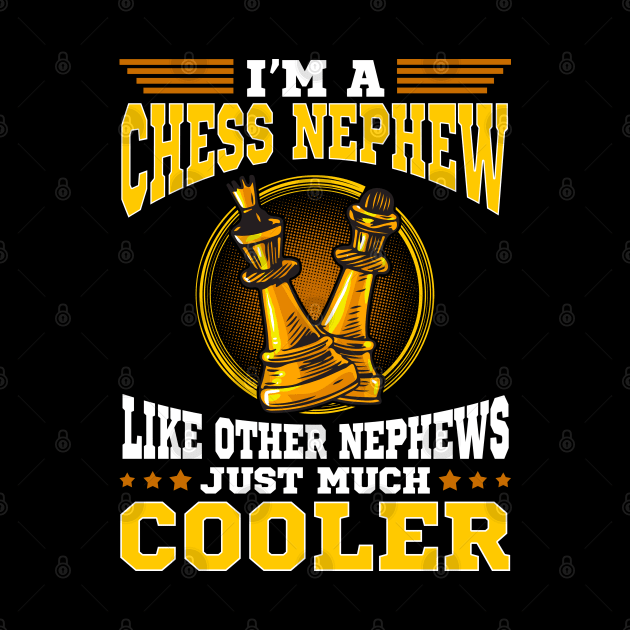 chess nephew T shirt by lateefo