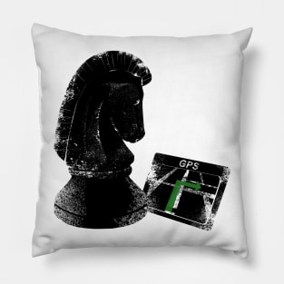 chess knight Pillow