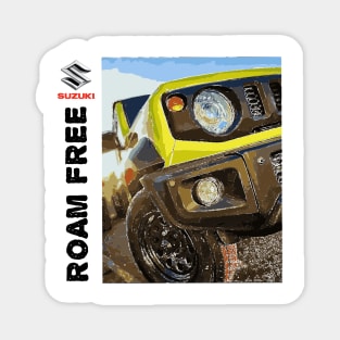 suzuki jimny roam free Magnet