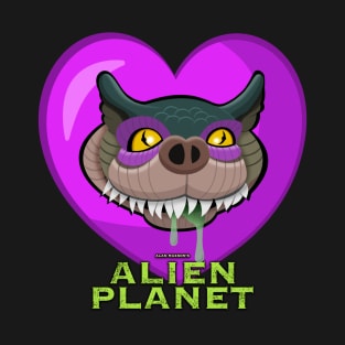 Giree - Alien Planet Green T-Shirt
