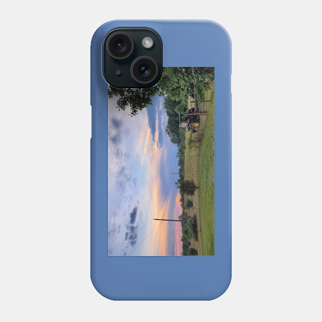 Sunset Field Phone Case by PS509