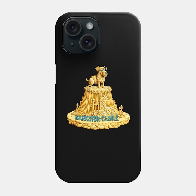 Sand Castle Barks Phone Case by shipwrecked2020