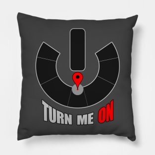 Turn Me On - Burning Man Inspired Pillow