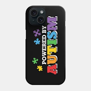 Autism Awareness - Powered by Autism Phone Case