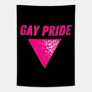 Gay Pride - Pink Triangle Pointing Down Tapestry