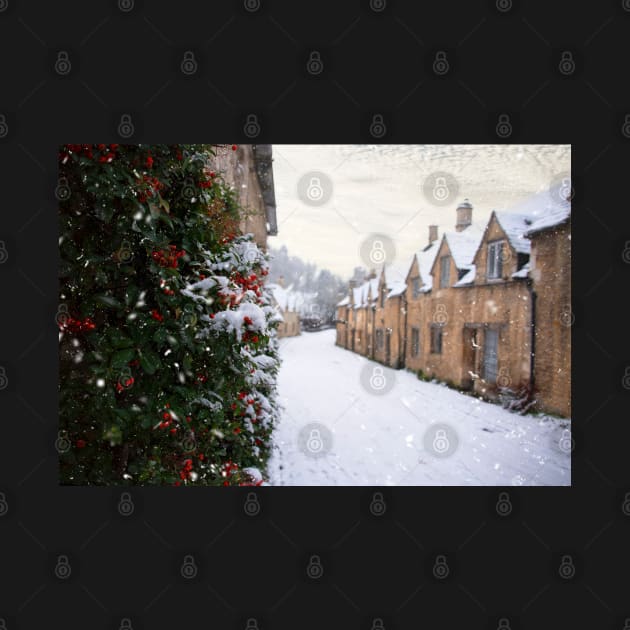 Castle Combe in the snow by Graz-Photos