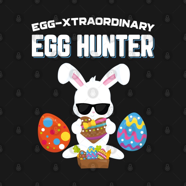 Egg-Xtraordinary Egg Hunter Funny Easter by trendingoriginals