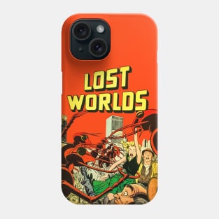 Invasion Giant Ants City Lost Worlds Girl Yellow Retro Comic Vintage Cartoon Phone Case