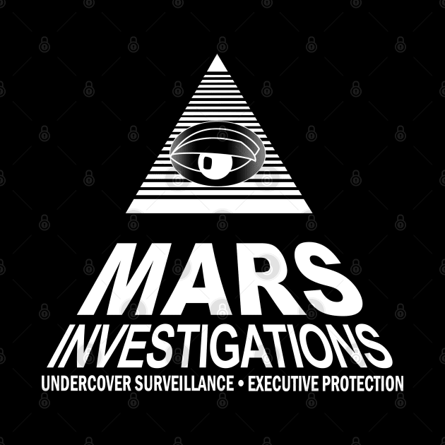 Mars Investigations w/Back Logo by Veronicas Marshmallows Podcast