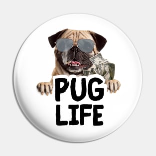 Pug Life Pin