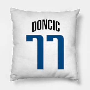 Dallas Doncic 77 Pillow