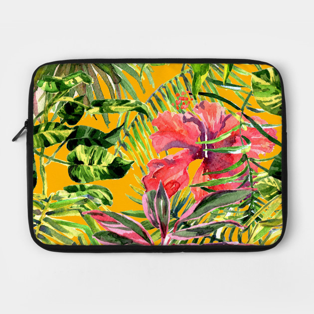 tropical laptop case