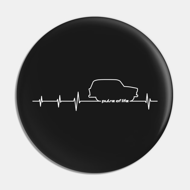 Trabant 600 Kombi EKG - Pulse of Life Pin by GetThatCar