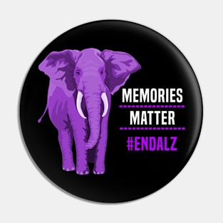 Memories Matter ENDALZ Pin