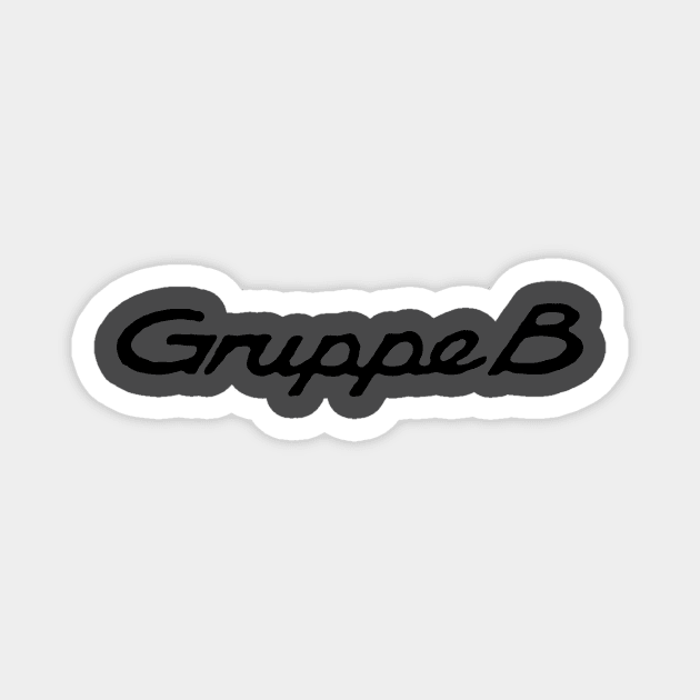 Gruppe B Script Magnet by FASTER