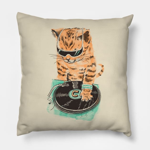 Scratch Master kitty Cat Pillow by Elan Harris