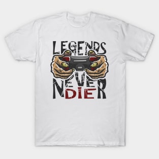 T-shirt ZELDA Homme - Legends Nevers Die