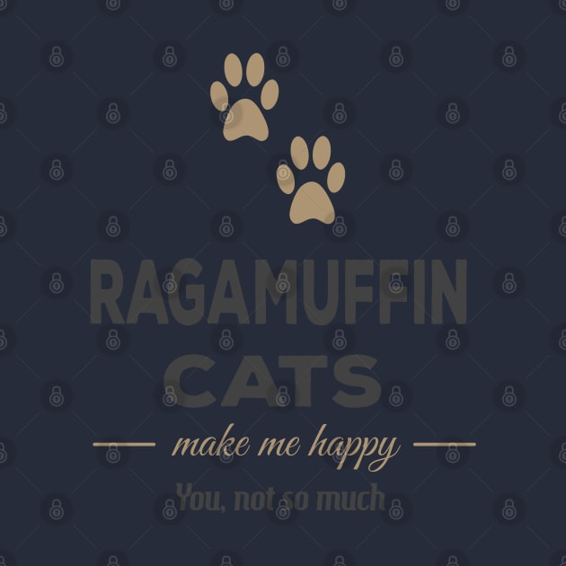 Ragamuffin Cats Make Me Happy by familycuteycom